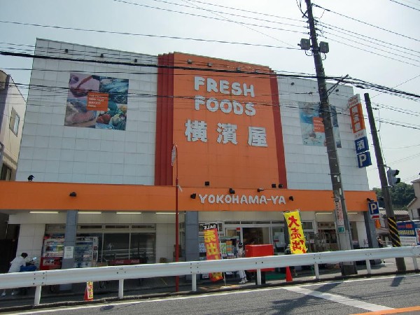 周辺環境:スーパー横濱屋大道店(スーパー横濱屋大道店まで392m)