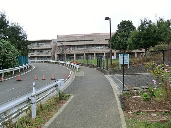 周辺環境:横浜市立中山中学校(横浜市立中山中学校まで550m)