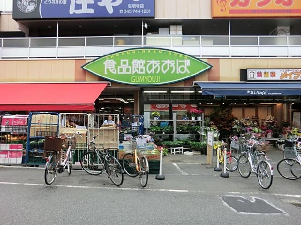 周辺環境:食品館あおば弘明寺店(食品館あおば弘明寺店まで1200m)