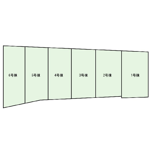 区画図:駅４分の立地に全６棟の新築分譲が誕生します♪