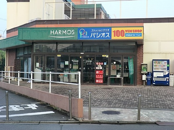 周辺環境:ユーコープハーモス深谷店(ユーコープハーモス深谷店まで1100ｍ)