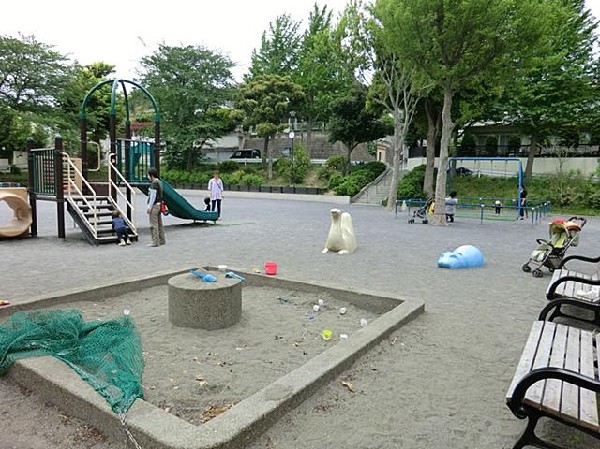 周辺環境:六ツ川一丁目公園(六ツ川一丁目公園まで450m)