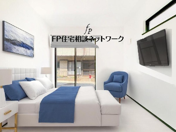 ◇居室◇  光が取り込みやすい2面採光の居室。日当たり良好です。（本画像はCGで作成しており、実際に現地に家具はおかれておりません。また価格に家具は含まれておりません）