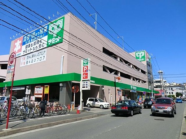 周辺環境:サミットストア菊名店(サミットストア菊名店まで1500m)