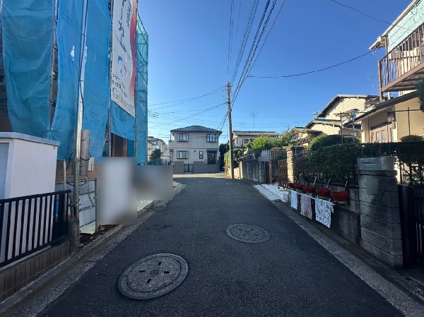 外観:風通しの良い住宅地