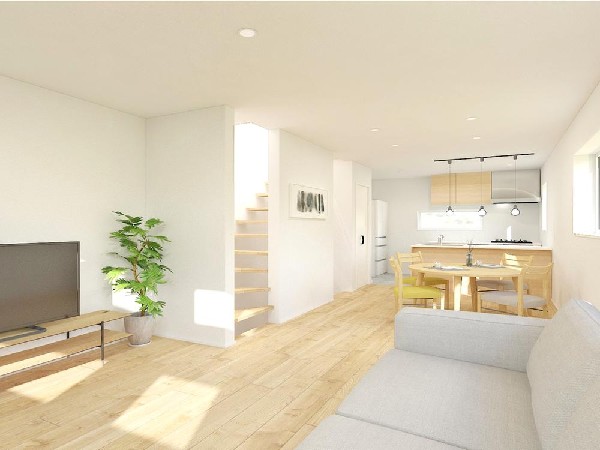 陽光とさわやかな風がハーモニーを奏でるリビング　何気なく過ぎる時も上質なひとときに。