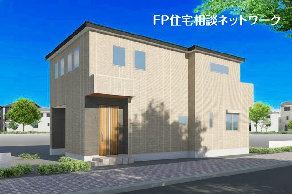 外観:閑静な住宅地に馴染む落ち着いた色合いの外観。長く愛着を持って頂きたいからこそ飽きのこないシンプルな色目に仕上げました。外壁には耐久性・防汚性に優れたサイディング材を使用しております！