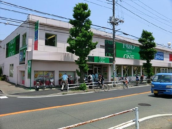 周辺環境:フードワン田奈店(フードワン田奈店まで1400m)