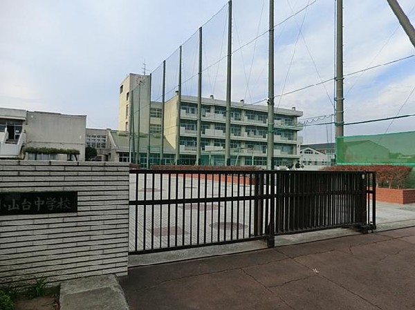 周辺環境:横浜市立小山台中学校(横浜市立小山台中学校まで1200m)