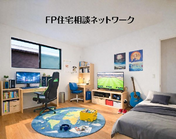 家族で仲良く過ごせる空間です！（本画像はCGで作成しており、実際に現地に家具はおかれておりません。また価格に家具は含まれておりません。）