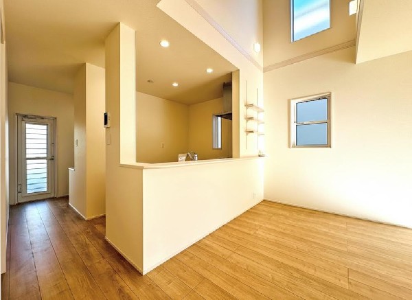 開放的なカウンターキッチン♪