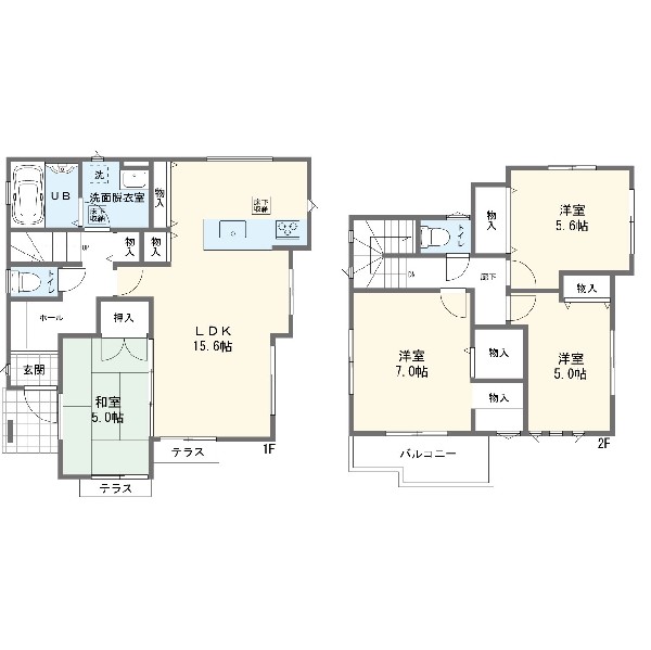 間取り:間取図4号棟