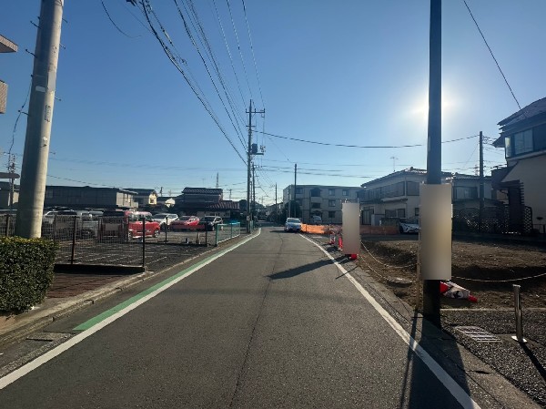 外観:風通しの良い住宅地