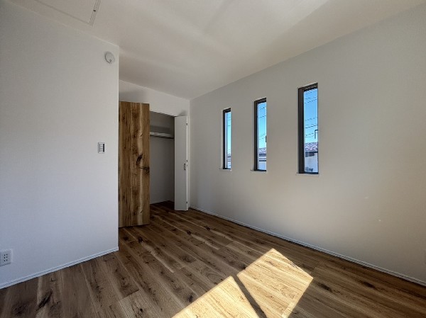 居室には収納クローゼットを完備！