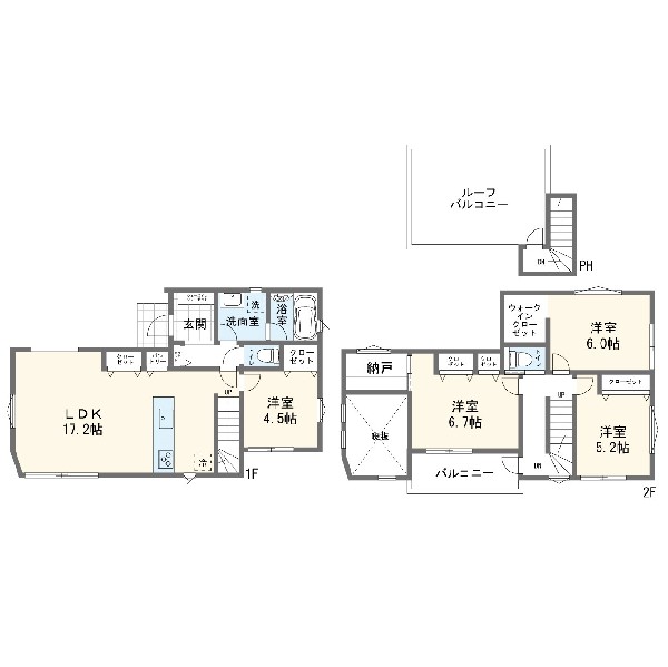 間取り:２０号棟間取図