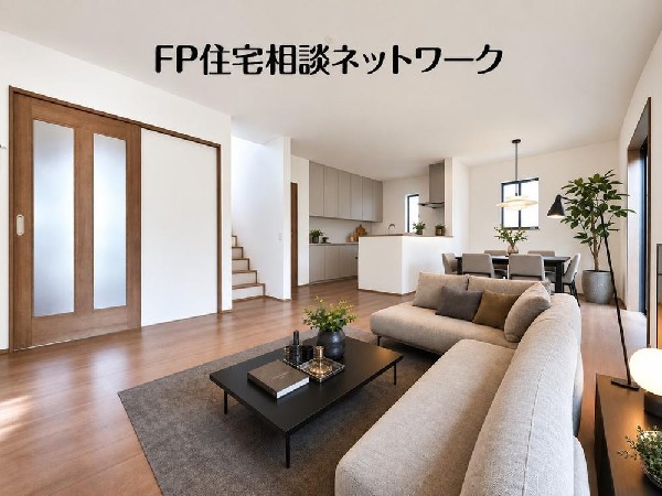 家具の配置がしやすい広さを確保したこだわりの間取りです。（本画像はCGで作成しており、実際に現地に家具・家電等の家財はおかれておりません。また価格に家具・家電等は含まれておりません。）