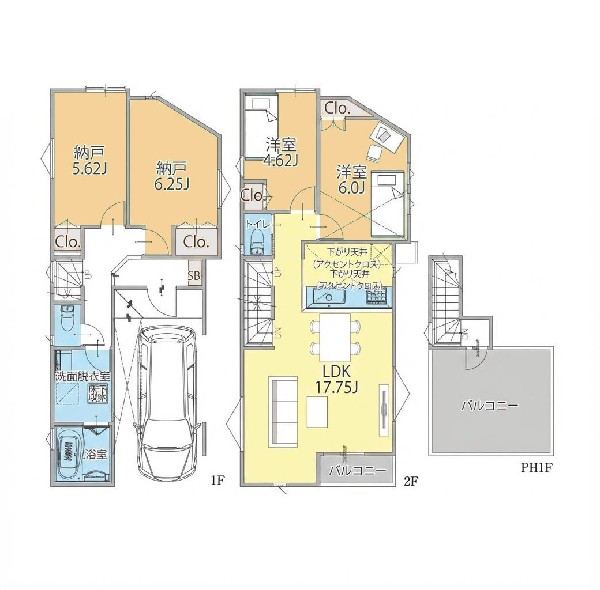 間取り:間取図8号棟