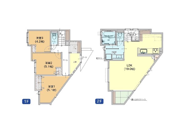 間取り:6号棟間取図