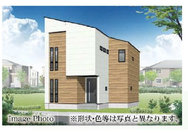 外観:（２号棟）完成予想図