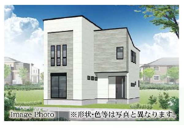 外観:（３号棟）完成予想図