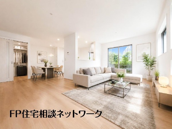 家具の配置がしやすい広さを確保したこだわりの間取りです。（本画像はCGで作成しており、実際に現地に家具はおかれておりません。また価格に家具は含まれておりません。）