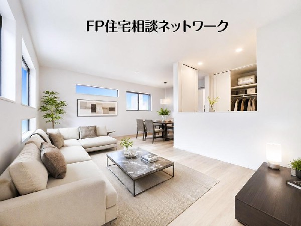 家具の配置がしやすい広さを確保したこだわりの間取りです。（本画像はCGで作成しており、実際に現地に家具はおかれておりません。また価格に家具は含まれておりません。）