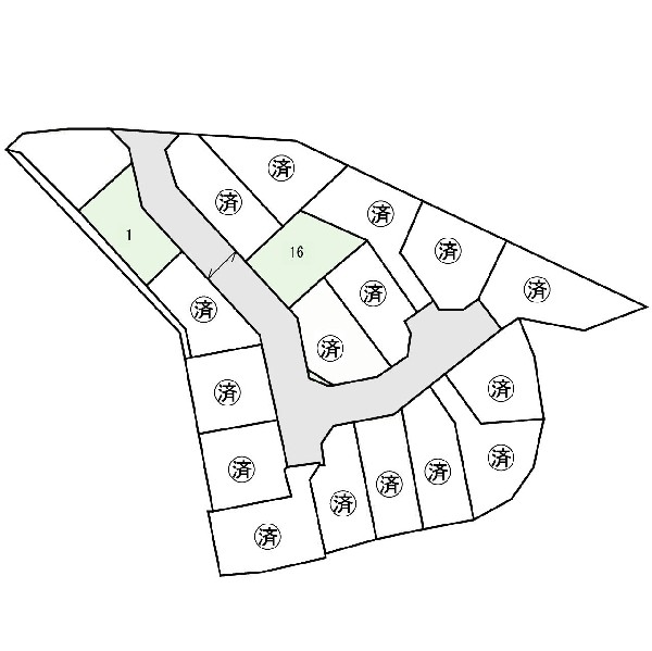区画図