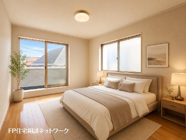 「どういう家具を置こうかな」とわくわくする。自分好みのお部屋にしてオンリーワンのお部屋でゆったりと寛ごう♪（本画像はCGで作成しており、実際に現地に家具はおかれておりません。また価格に家具は含ません）