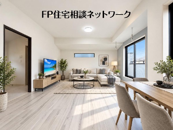 家具の配置がしやすい広さを確保したこだわりの間取りです。（本画像はCGで作成しており、実際に現地に家具・家電はおかれておりません。また価格に家具・家電等は含まれておりません。）