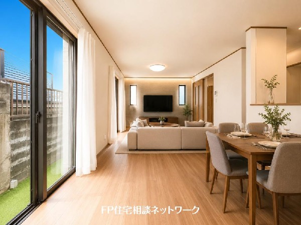 家族と過ごす時間を大切にしたい方にぴったりのゆとりある住空間です♪（本画像はCGで作成しており、実際に現地に家具はおかれておりません。また価格に家具は含まれておりません。）