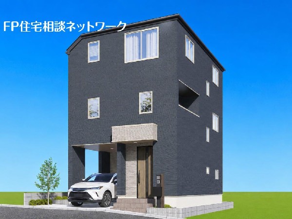 外観:洗練された最先端のデザインが居住者の満足度を最大限に高めてくれます。住むだけで幸福感が高まるマイホームは理想的。