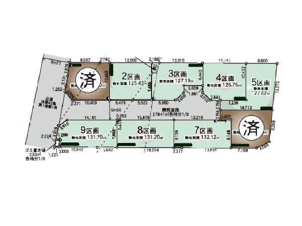 区画図
