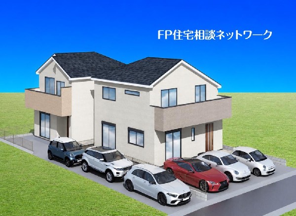 外観:閑静な住宅地に馴染む落ち着いた色合いの外観。長く愛着を持って頂きたいからこそ飽きのこないシンプルな色目に仕上げました。外壁には耐久性・防汚性に優れたサイディング材を使用しております！