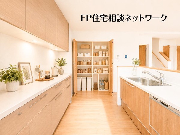 【キッチン】  本画像はAIがCGで家具・家電を合成しており、実際の現地に家具・家電等は設置されておりません。また、販売価格に家具・家電等は含まれておりません。