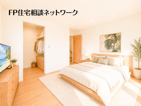 【主寝室】  本画像はAIがCGで家具・家電を合成しており、実際の現地に家具・家電等は設置されておりません。また、販売価格に家具・家電等は含まれておりません。