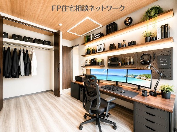 「どういう家具を置こうかな」とわくわくする。自分好みのお部屋にしてオンリーワンのお部屋でゆったりと寛ごう♪（本画像はCGで作成しており、実際に現地に家具はおかれておりません。また価格に家具は含ません）
