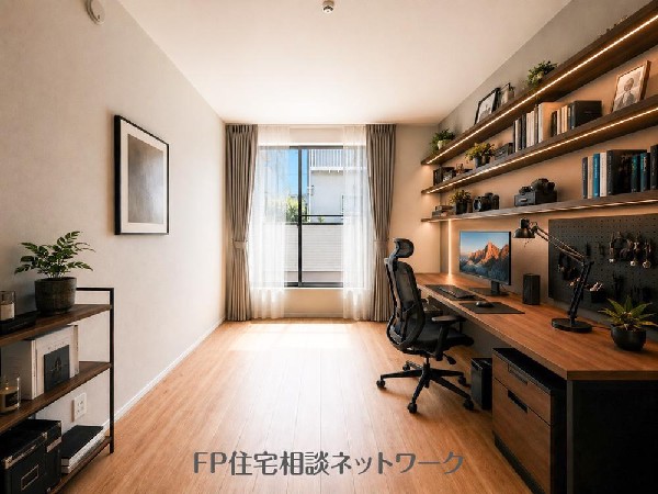 「どういう家具を置こうかな」とわくわくする。自分好みのお部屋にしてオンリーワンのお部屋でゆったりと寛ごう♪（本画像はCGで作成しており、実際に現地に家具はおかれておりません。また価格に家具は含ません）