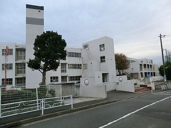 周辺環境:横浜市立川和中学校(横浜市立川和中学校まで1200m)