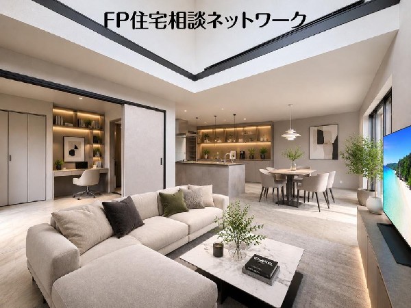 家具の配置がしやすい広さを確保したこだわりの間取りです。（本画像はCGで作成しており、実際に現地に家具はおかれておりません。また価格に家具は含まれておりません。）