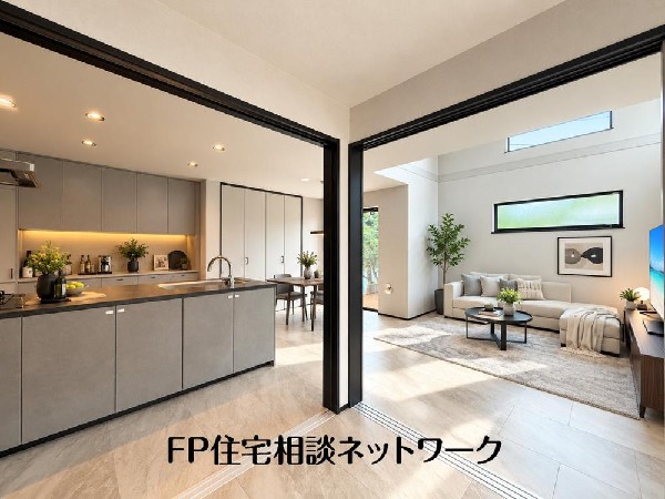 家具の配置がしやすい広さを確保したこだわりの間取りです。（本画像はCGで作成しており、実際に現地に家具はおかれておりません。また価格に家具は含まれておりません。）