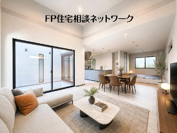 家具の配置がしやすい広さを確保したこだわりの間取りです。（本画像はCGで作成しており、実際に現地に家具・家電等の家財はおかれておりません。また価格に家具・家電等は含まれておりません。）