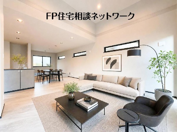 家具の配置がしやすい広さを確保したこだわりの間取りです。（本画像はCGで作成しており、実際に現地に家具・家電等の家財はおかれておりません。また価格に家具・家電等は含まれておりません。）