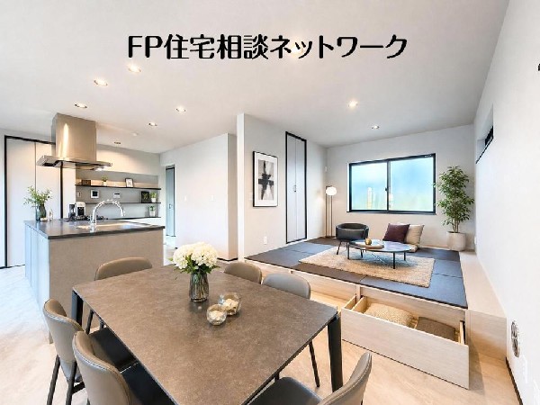 家具の配置がしやすい広さを確保したこだわりの間取りです。（本画像はCGで作成しており、実際に現地に家具・家電等の家財はおかれておりません。また価格に家具・家電等は含まれません。）