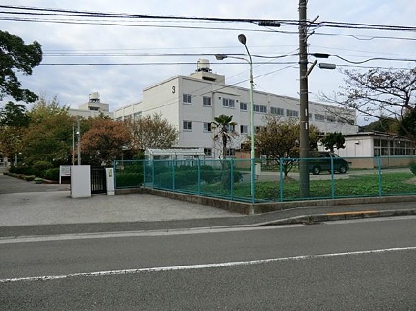 周辺環境:横浜市立金沢中学校(横浜市立金沢中学校まで1800m)