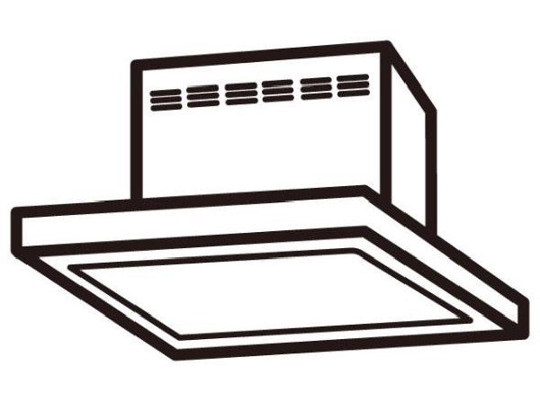 換気扇　従来タイプよりも換気効果に優れ、フィルター交換もお掃除も容易になりました。