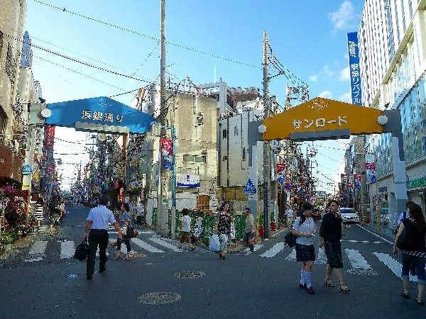 周辺環境:日吉駅前(日吉駅には東急のほか市営地下鉄グリーンラインも乗り入れており、駅前は商店街がたくさんあります。)