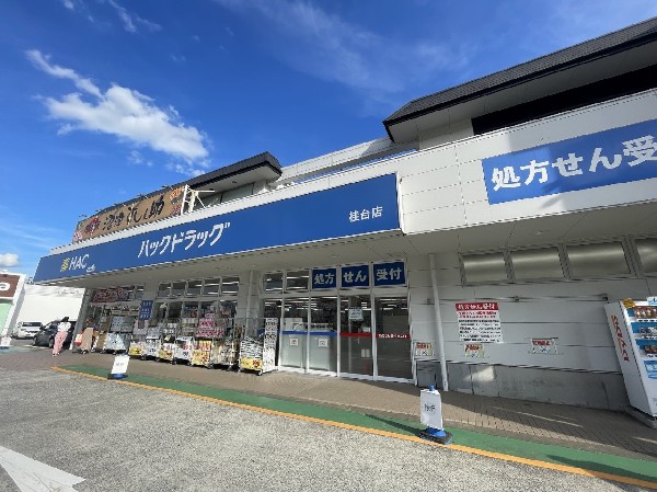 周辺環境:ウエルシアハックドラッグ桂台店 (スーパーやコンビニとともに生活に欠かせないという方も多いドラッグストア。駅を出てすぐにありますので便利ですね。)