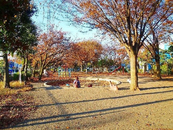 周辺環境:井田公園(子どもが走り回れる広さの公園です。昭和後期につくられた第二次ベビーブームのための公園です。公園の設備にはトイレがあります。)