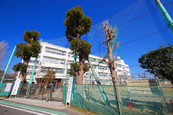 周辺環境:高田東小学校(お子様が一日の中でも長い時間を過ごす小学校。のびのびと過ごし、広い校庭で元気に駆け回ったり、どんどん成長していくお子様の姿が目に浮かびます。)