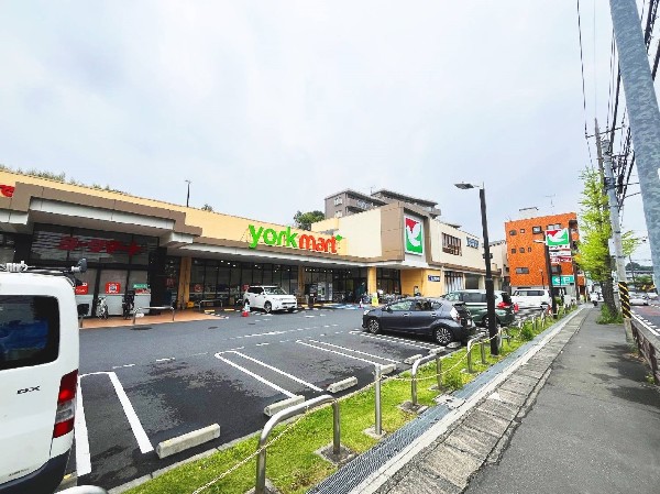 周辺環境:ヨークマート川崎野川店(セブンアンドアイ・ホールディングス傘下のイトーヨーカ堂が関東南部に展開する日本のスーパーマーケットです。)